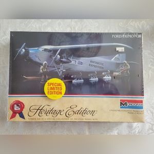 Vintage Monogram Heritage Edition Ford Trimotor model kit NIB